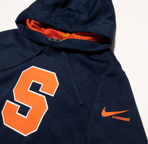nike syracuse lacrosse hoodie